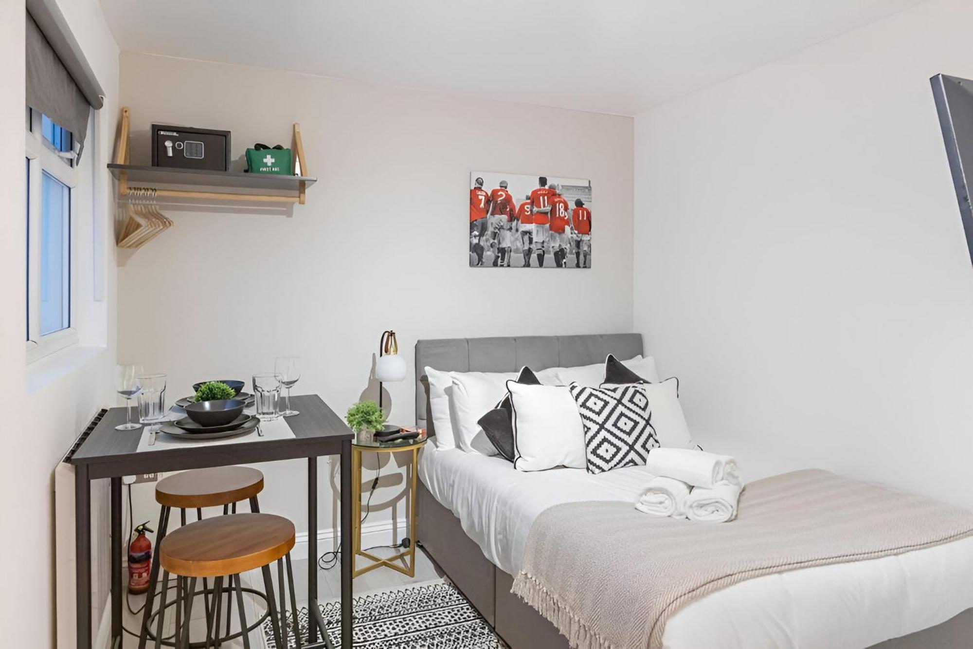 Cozy Vibes Minimalist Studio Stay Londres Exterior foto
