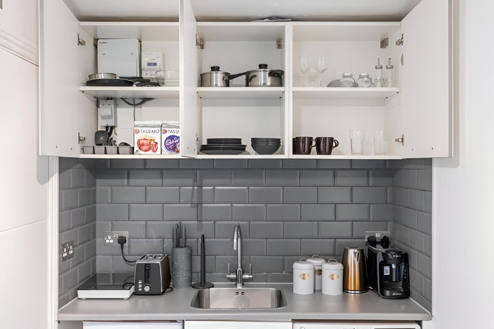 Cozy Vibes Minimalist Studio Stay Londres Exterior foto